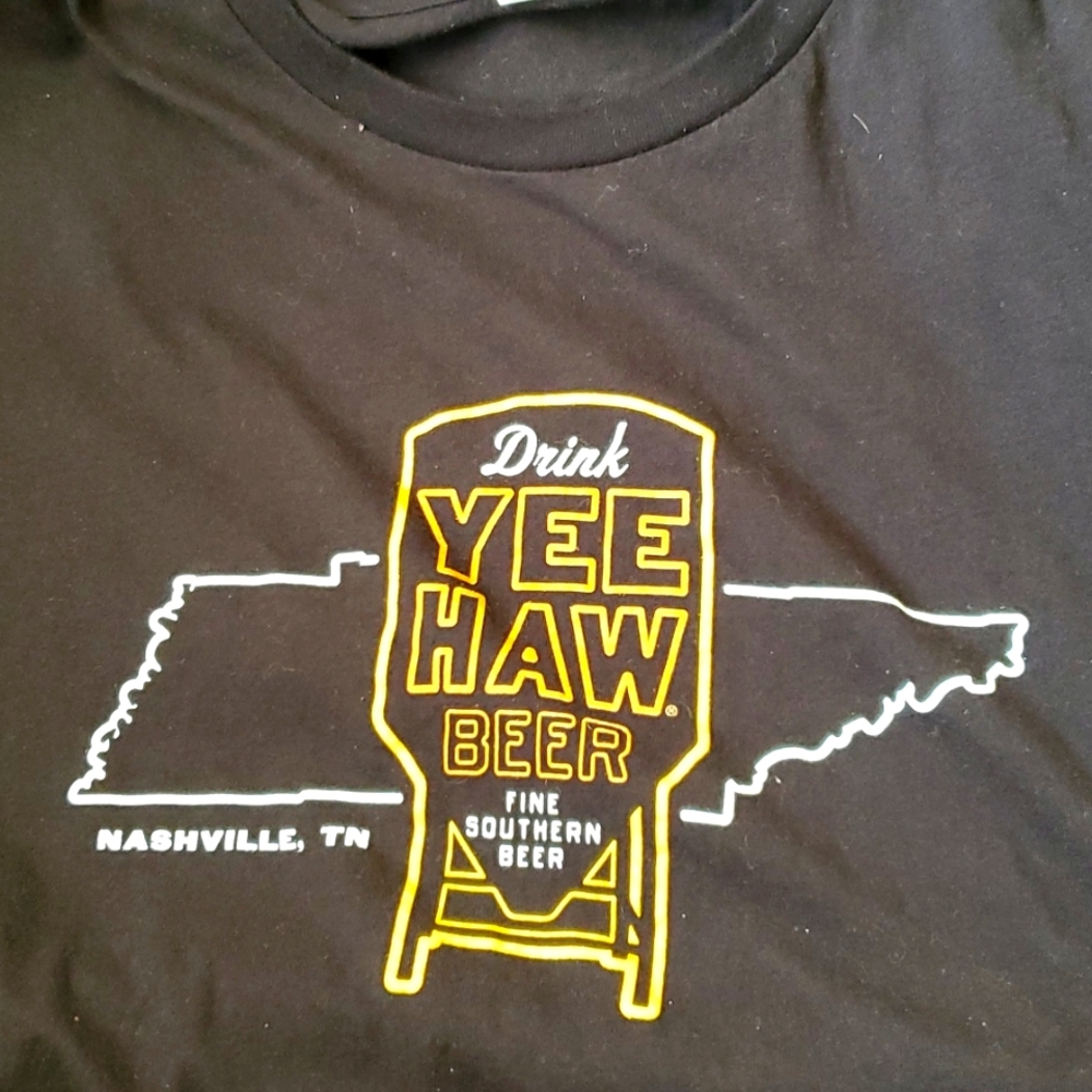 Yee haw beer brewery shirt